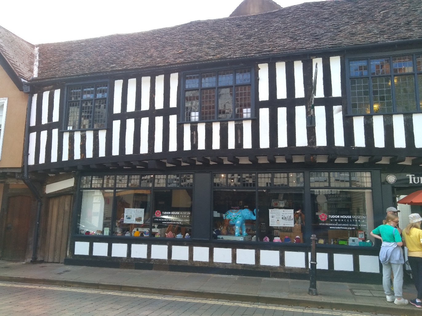 Tudor shops, Worcester